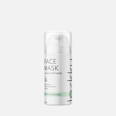 Anti-aging and skin elasticity-enhancing natural CBG face mask