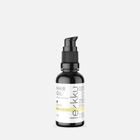 Smoothing, moisturizing, and protective natural CBD hair oil