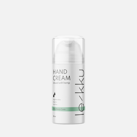 Intensely moisturizing and rejuvenating CBD hand cream