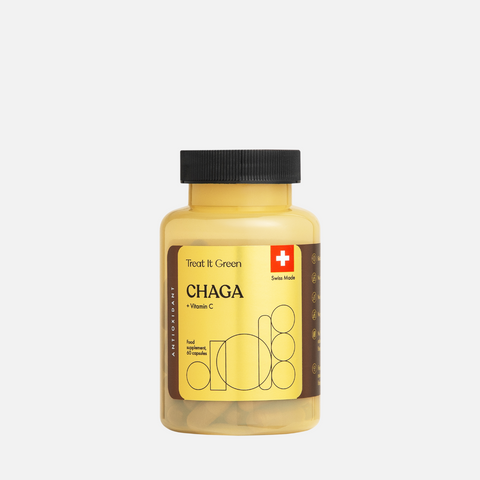 Functional Mushrooms "Chaga" with Vitamin C