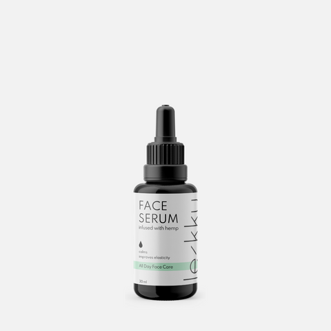 Firming, brightening natural CBD face serum