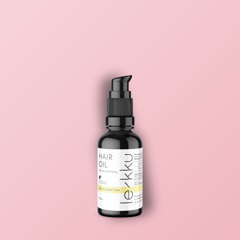 Smoothing, moisturizing, and protective natural CBD hair oil