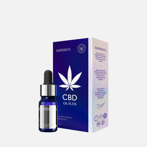 Harmonista 15.3% CBD Oil + CBG Boost