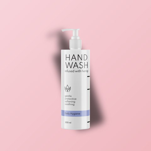 Natural CBD hand wash for sensitive and dry skin