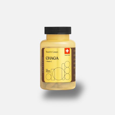 Functional Mushrooms "Chaga" with Vitamin C