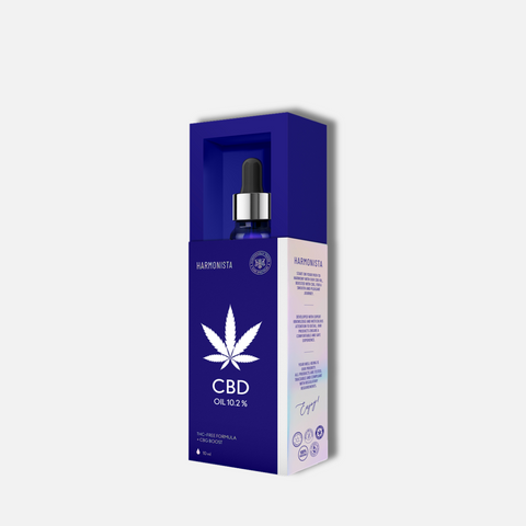 Harmonista 10.2% CBD Oil + CBG Boost