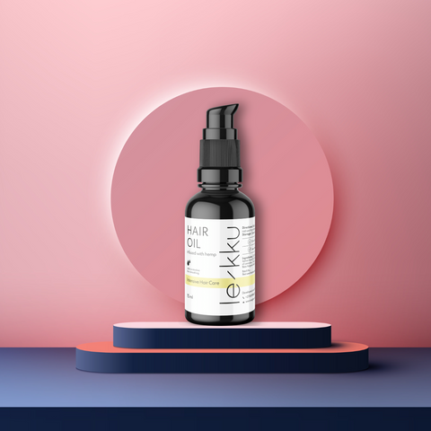 Smoothing, moisturizing, and protective natural CBD hair oil