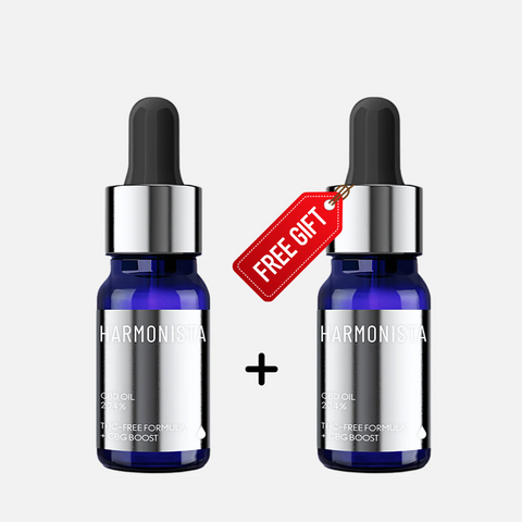 Harmonista 20.4% CBD Oil + CBG Boost BUY 1 GET 1 FREE