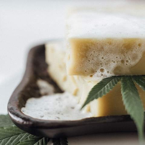 “The Purifier” Facial soap with CBD & Almond Oil